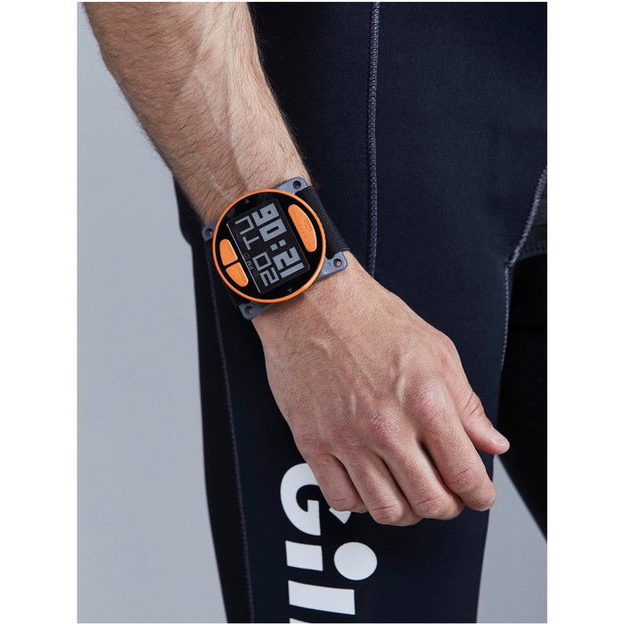 2024 Gill Stealth Timer Sailing Watch W016 - Black / Orange